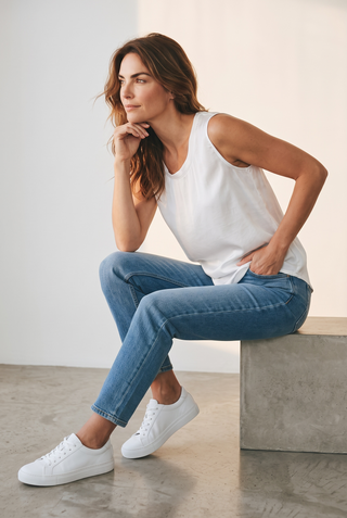 VLT's by Valentina's - 25-906 - Plain stretch viscose camisole