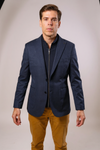 Digel - Earl-ST - Modern Fit - Jersey blazer with detachable insert