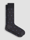 Bugatchi - Mercerized Cotton Stockings with Polka Dots