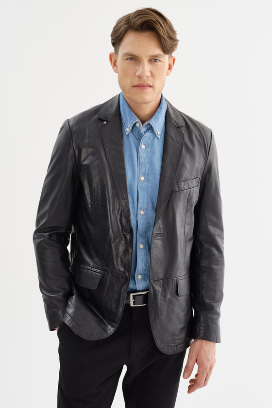 Regency - JOSHUA-N - Leather Blazer