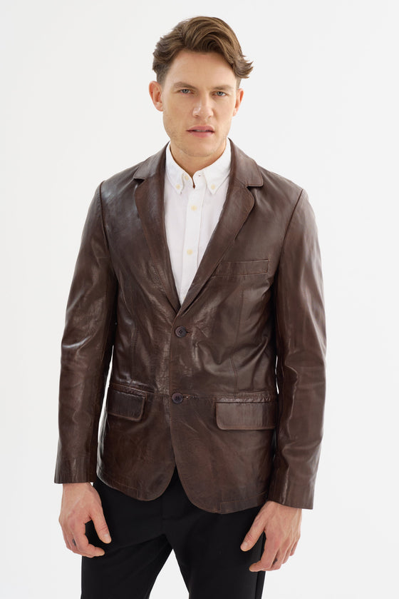 Regency - JOSHUA-N - Leather Blazer