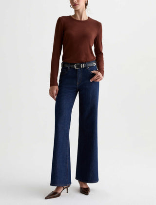 AG JEANS - Saige Wide Leg Jean - Mid-Rise Fit