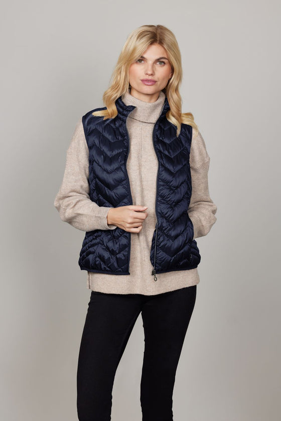 Junge Danmark - Veste sans manches de duvet matelassé - Louise - 4040