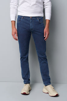  Meyer - M5 Slim 6283 - Dark denim jeans