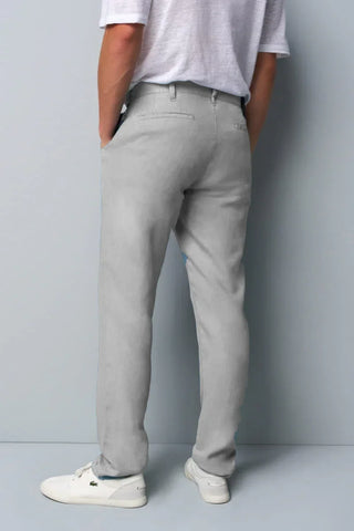 Meyer - M5 Pleat 6185 - 100% linen trousers