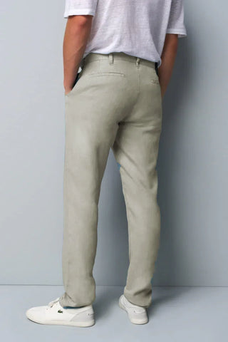 Meyer - M5 Pleat 6185 - 100% linen trousers