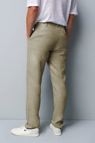 Meyer - M5 Pleat 6185 - 100% linen trousers