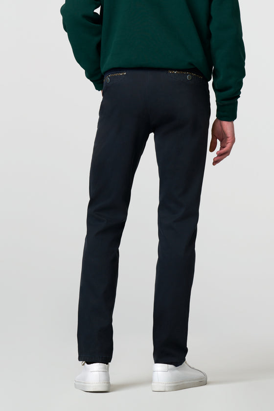 Meyer - Chicago 5615 Textured Cotton Pants