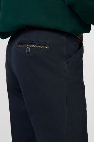 Meyer - Chicago 5615 Textured Cotton Pants