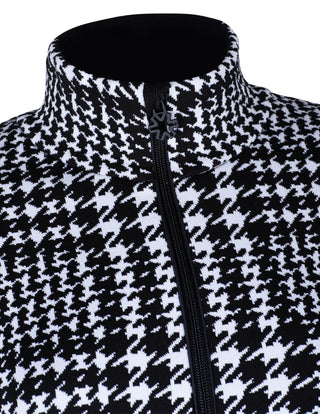 NEWLAND - Marmolada Lady Full Zip with Houndstooth Pattern