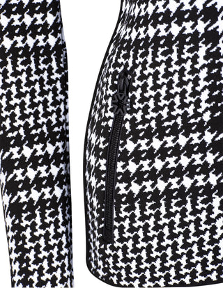 NEWLAND - Marmolada Lady Full Zip with Houndstooth Pattern