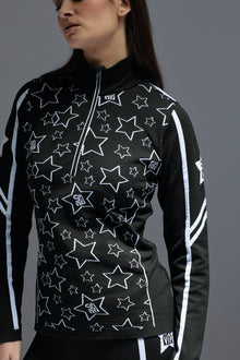  NEWLAND - Ostersund Lady T-Neck with Star Patterns