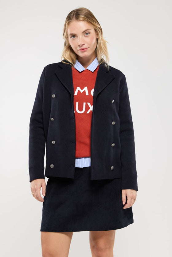 Armor-Lux - Nevez - Wool double breasted cardigan