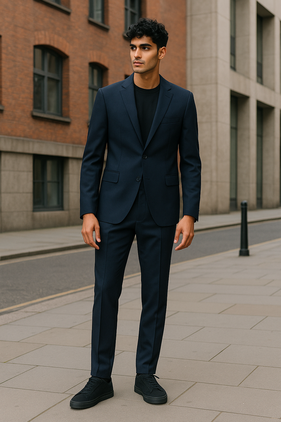 Digel - Edward/Saro - Wool suit PROTECT3 - Navy-22