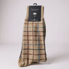 Bugatchi - Cotton and cashmere plaid socks