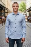 Bugatchi - James - Long sleeve skier shirt