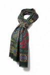 Hemley - Floral wool and cashmere scarf