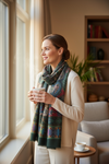 Hemley - Floral wool and cashmere scarf