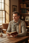 Hemley - Reversible wool paisley scarf