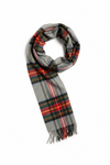 Hemley - Wool Tartan Checkered Scarf