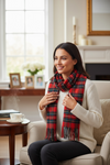 Hemley - Wool Tartan Checkered Scarf