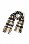 Hemley - Wool and Cashmere Checkered Scarf