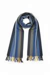 Hemley - Striped wool and cashmere scarf
