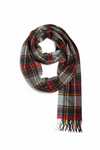 Hemley - Wool and Cashmere Checkered Scarf