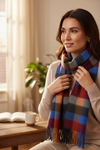 Hemley - Cashmere Checkered Scarf