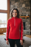 NEWLAND - Crested Butte Lady T-Neck with Shoulder Snowflakes