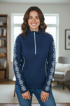 NEWLAND - Crested Butte Lady T-Neck with Shoulder Snowflakes