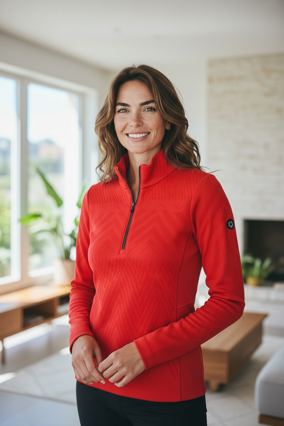 NEWLAND - Cinque Torry Lady T-Neck Uni with Texture