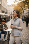 Colmar - Women's Quilted Woven Deluxe Down Sleeveless Jacket