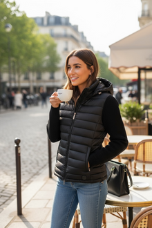  Colmar - Woven Smoky Quilted Jacket for Women