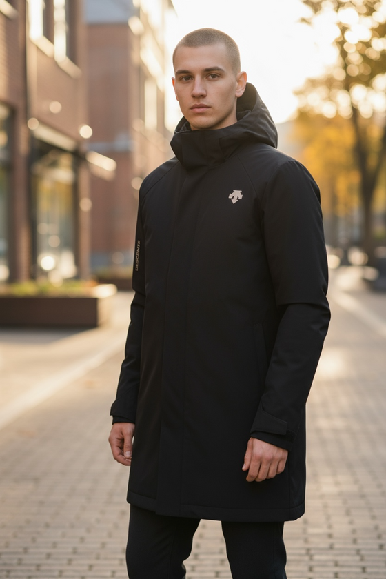 DESCENTE - Guston - Long down-lined coat