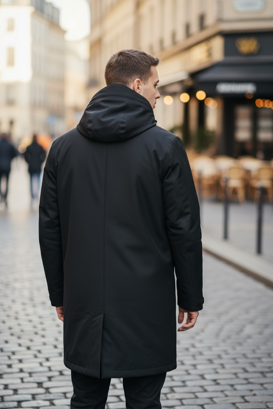 DESCENTE - Guston - Long down-lined coat