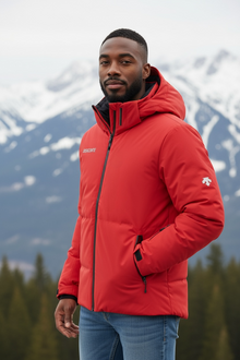  DESCENTE - Swiss Down Jacket - Down-Lined Ski Jacket for Men
