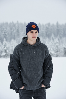  DESCENTE - Nigel - Beanie for men with DESCENTE logo