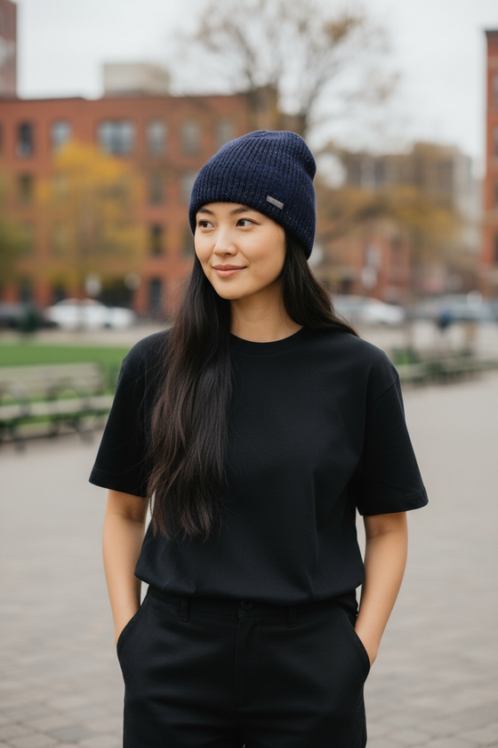 DESCENTE - Sonia - Women's beanie with sparkles