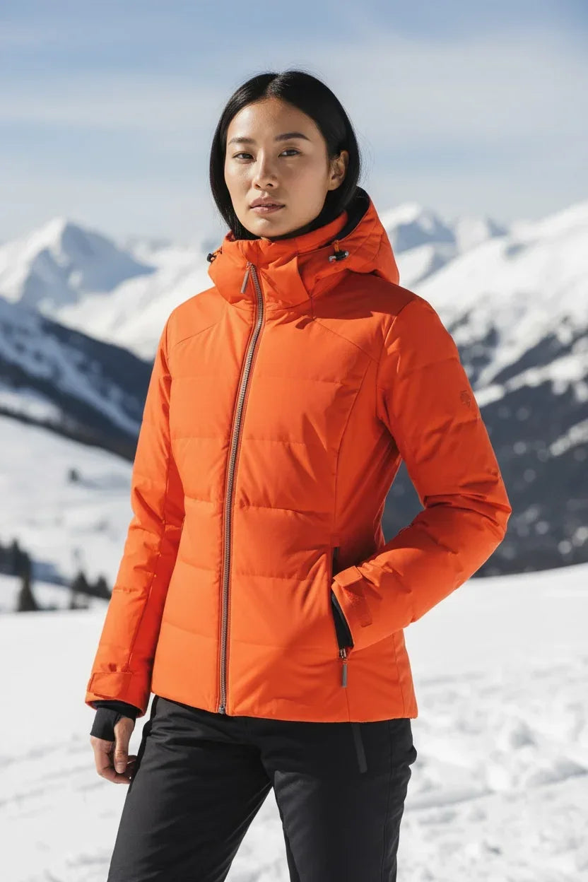 DESCENTE - Jolie - Women's down-lined ski jacket – Le Capitaine D
