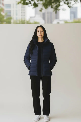DESCENTE - Maribel - Manteau de ski pour femme doublé duvet
