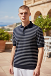Paul & Shark - Striped short-sleeve cotton Piuma polo shirt