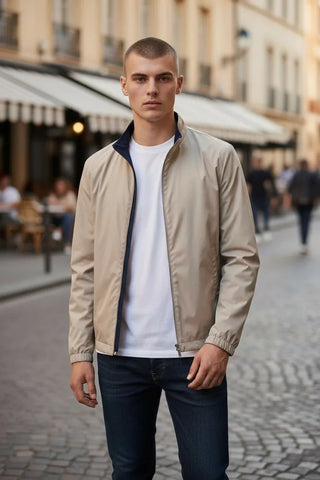 Paul & Shark - Blouson Eclisse Typhoon Platinum Reversible 2 en 1
