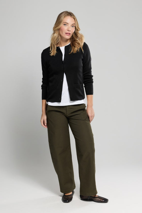 Armor-Lux - Ressac - Round neck wool cardigan