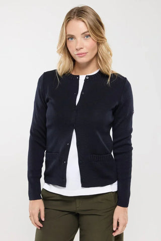 Armor-Lux - Ressac - Cardigan col rond de laine
