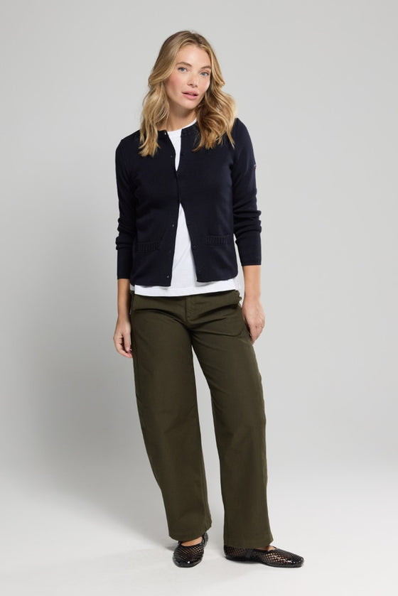 Armor-Lux - Ressac - Round neck wool cardigan