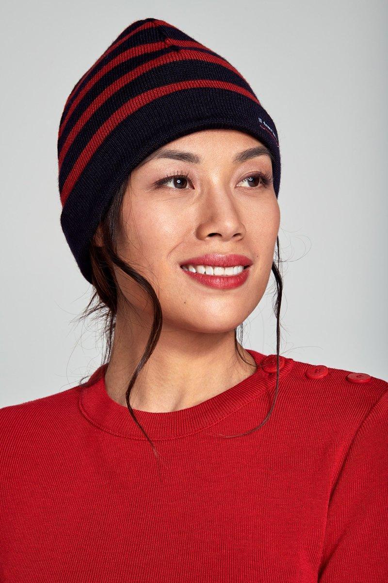 Bonnet Armor Lux Lannion Noir - Taille Unique - Neuf Avec étiquettes