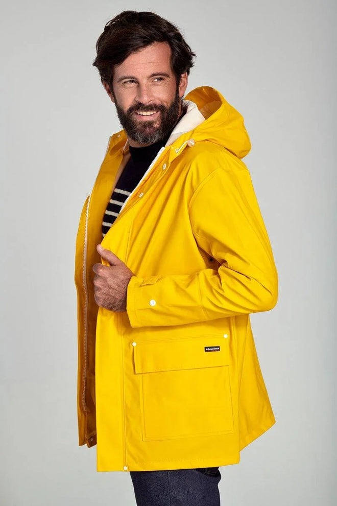 Armor Lux PENMARCH Waterdichte jas voor heren, Blauw schip 300, L