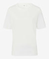 BRAX - Cira - T-shirt uni de coton jersey - LE CAPITAINE D'A BORD