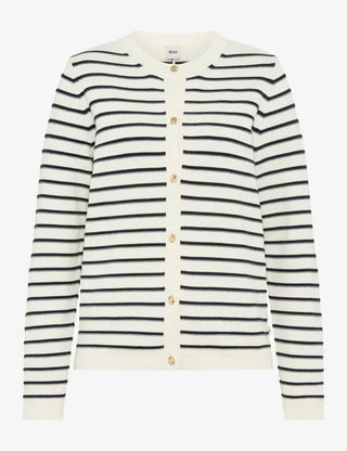 BRAX - Ann- Cardigan rayé de coton